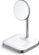Satechi Magnetic 2in1 - stojąca ładowarka magnetyczna do dwóch urządzeń kompatybilna z ładowaniem MagSafe (space gray) Satechi Magnetic 2in1 - stojąca ładowarka magnetyczna do dwóch urządzeń kompatybilna z ładowaniem MagSafe (space gray)