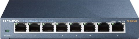 Przełącznik TP-LINK TL-SG108 (8x 1 GbE ) Przełącznik TP-LINK TL-SG108 (8x 1 GbE )