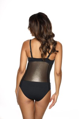 Jednoczęściowy strój kąpielowy Kostium kąpielowy Model V-550/GO kolor 001 Black - Etna - 42B