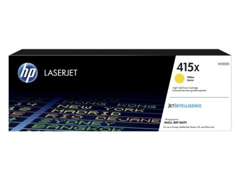 Toner HP Toner HP 415X yellow (W2032X) W2032X Toner HP Toner HP 415X yellow (W2032X) W2032X