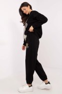 Spodnie Komplet Model MI-KMPL-M58521.37P Black - Italy Moda - uniwersalny Spodnie Komplet Model MI-KMPL-M58521.37P Black - Italy Moda - uniwersalny