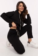 Spodnie Komplet Model MI-KMPL-M6125.58P Black - Italy Moda - uniwersalny Spodnie Komplet Model MI-KMPL-M6125.58P Black - Italy Moda - uniwersalny