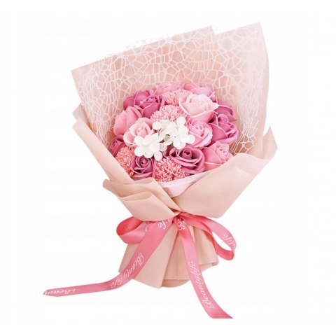 Ein Strauß duftender Seifenblumen in einer dekorativen Schachtel, BUK03R Ein Strauß duftender Seifenblumen in einer dekorativen Schachtel, BUK03R