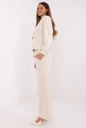 Spodnie Komplet Model MI-KMPL-K6112.68 Beige - Italy Moda - uniwersalny Spodnie Komplet Model MI-KMPL-K6112.68 Beige - Italy Moda - uniwersalny