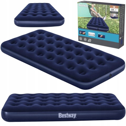 Bestway Materac dmuchany jednoosobowy 67001 Bestway Materac dmuchany jednoosobowy 67001