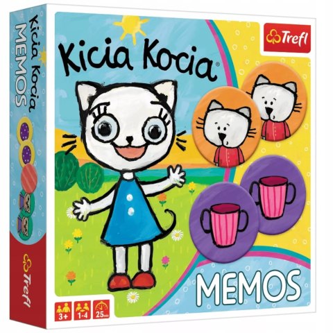 Gra dla dzieci Kicia Kocia Memos Kicia Kocia 3+ Trefl 01894 Gra dla dzieci Kicia Kocia Memos Kicia Kocia 3+ Trefl 01894