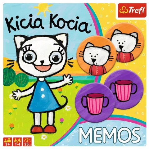Gra dla dzieci Kicia Kocia Memos Kicia Kocia 3+ Trefl 01894 Gra dla dzieci Kicia Kocia Memos Kicia Kocia 3+ Trefl 01894