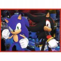 Puzzle 4w1 Sonic Przygody Sonica 4+ Trefl 34625 Puzzle 4w1 Sonic Przygody Sonica 4+ Trefl 34625