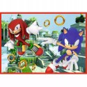Puzzle 4w1 Sonic Przygody Sonica 4+ Trefl 34625 Puzzle 4w1 Sonic Przygody Sonica 4+ Trefl 34625