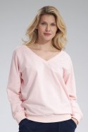 Bluza Damska Model M799 Pink - Figl - S/M Bluza Damska Model M799 Pink - Figl - S/M