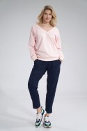 Bluza Damska Model M799 Pink - Figl - S/M Bluza Damska Model M799 Pink - Figl - S/M