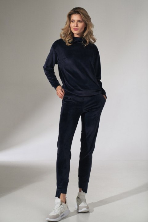 Spodnie Dresowe Model M746 Navy - Figl - XL Spodnie Dresowe Model M746 Navy - Figl - XL