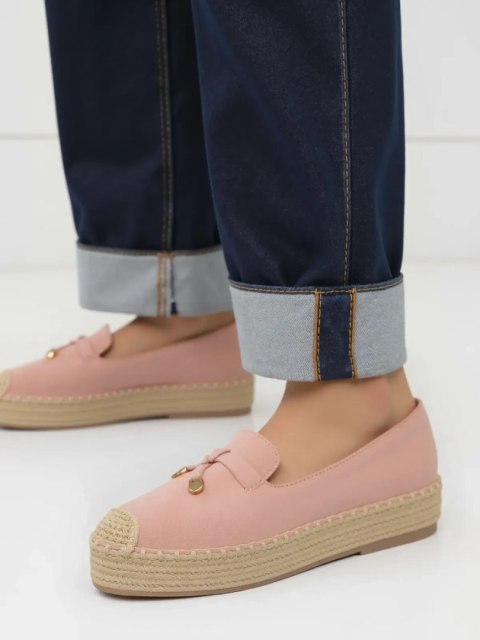 Damskie Espadryle LIVORA PINK - 39 Damskie Espadryle LIVORA PINK - 39