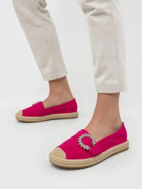 Damskie Espadryle LUNARA FUCHSIA - Stylowe Buty na Lato - 38 Damskie Espadryle LUNARA FUCHSIA - Stylowe Buty na Lato - 38