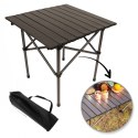 Klappbarer Gastronomie-, Touring-, Picknicktisch 53 x 51cm braun SC10BR Klappbarer Gastronomie-, Touring-, Picknicktisch 53 x 51cm braun SC10BR