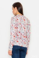 Bluza Damska Model M541 Wzór 57 White - Figl - S Bluza Damska Model M541 Wzór 57 White - Figl - S