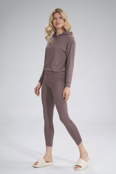 Bluza Damska Model M770 Brown - Figl - M Bluza Damska Model M770 Brown - Figl - M