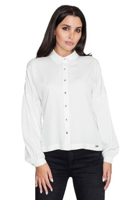 Koszula Damska Model M582 Ecru - Figl - L/XL