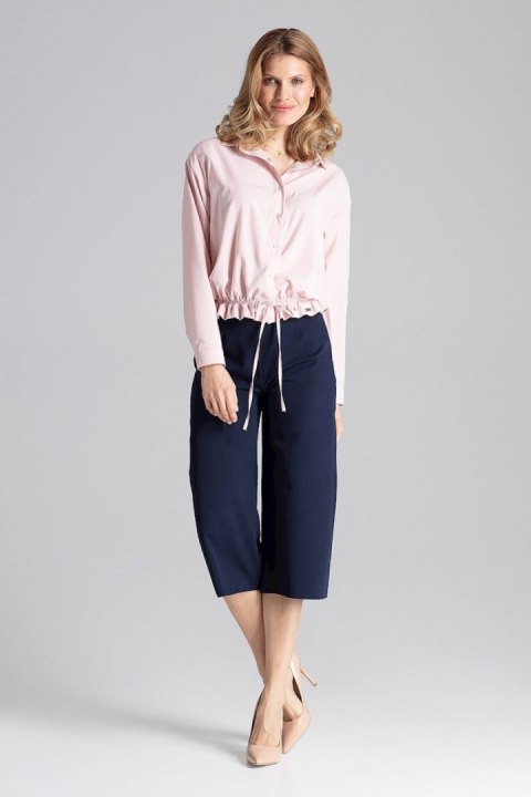 Koszula Damska Model M647 Pink - Figl - S/M Koszula Damska Model M647 Pink - Figl - S/M