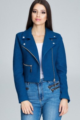 Kurtka Damska Model M607 Blue - Figl - S
