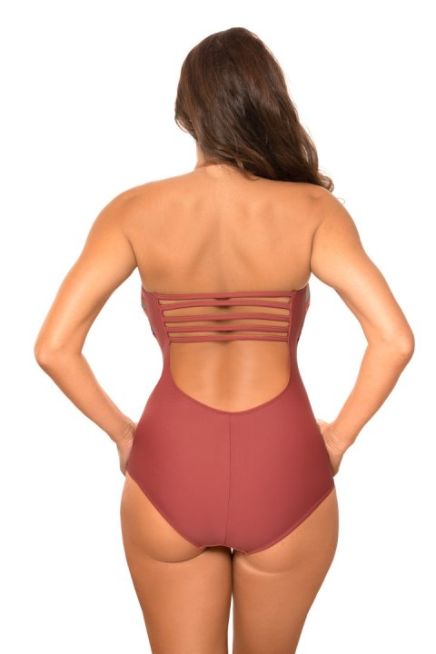 Jednoczęściowy strój kąpielowy Kostium kąpielowy Model Rada M-654 Green/Orange - Marko - 40 Jednoczęściowy strój kąpielowy Kostium kąpielowy Model Rada M-654 Green/Orange - Marko - 40