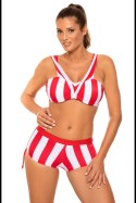 Kostium dwuczęściowy Kostium kąpielowy Model Fifi M-657 Red - Marko - 36 Kostium dwuczęściowy Kostium kąpielowy Model Fifi M-657 Red - Marko - 36