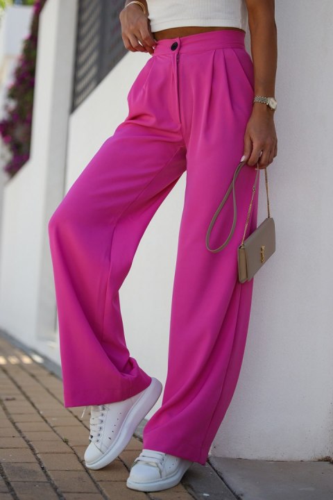 Spodnie Damskie Model Bahari 369 Pink - IVON - L Spodnie Damskie Model Bahari 369 Pink - IVON - L