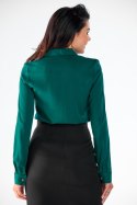 Koszula Damska Model A526 Bottle Green - awama Hurtownia odzieży on-line, moda damska, bielizna i obuwie dla kobiet - Matterhorn Koszula Damska Model A526 Bottle Green - awama Hurtownia odzieży on-line, moda damska, bielizna i obuwie dla kobiet - Matterhorn