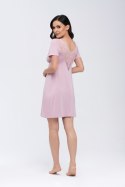 Koszulka nocna Koszula Nocna Model Simone Pink - Babella - XL Koszulka nocna Koszula Nocna Model Simone Pink - Babella - XL