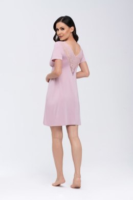 Koszulka nocna Koszula Nocna Model Simone Pink - Babella - XL