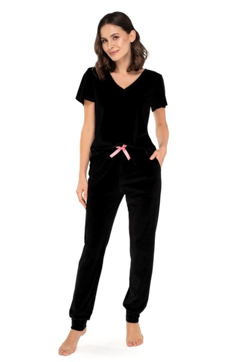 Spodnie Dres Damski Model Audrey Black - Babella - L Spodnie Dres Damski Model Audrey Black - Babella - L