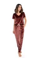 Spodnie Dres Damski Model Audrey Burgund - Babella - M Spodnie Dres Damski Model Audrey Burgund - Babella - M