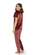 Spodnie Dres Damski Model Audrey Burgund - Babella - M Spodnie Dres Damski Model Audrey Burgund - Babella - M