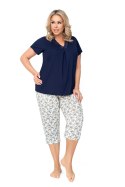 Piżama Damska Model Aria Plus Dark Blue - Donna - 52 Piżama Damska Model Aria Plus Dark Blue - Donna - 52