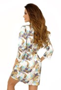 Szlafrok Damski Model Eris Ecru - Donna - 42 Szlafrok Damski Model Eris Ecru - Donna - 42