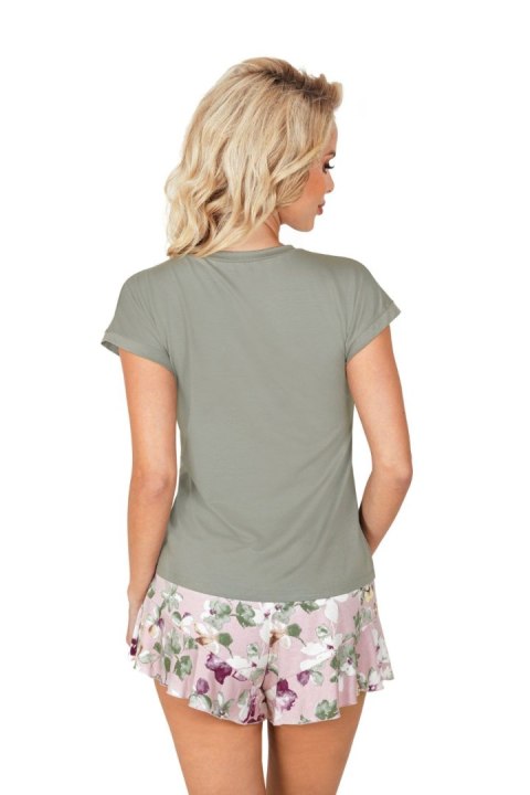 Piżama Damska Model Nicola 1/2 Olive - Donna - 36 Piżama Damska Model Nicola 1/2 Olive - Donna - 36
