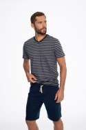 Piżama Męska Model Exact 41295-59X Navy - Henderson - XL Piżama Męska Model Exact 41295-59X Navy - Henderson - XL