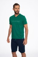 Piżama Męska Model Emmet 41290-77X Green/Navy - Henderson - XXL Piżama Męska Model Emmet 41290-77X Green/Navy - Henderson - XXL