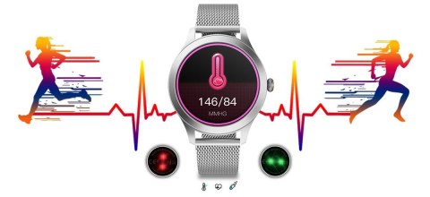 Damski SMARTWATCH G.Rossi SW014G-1 Srebrny Damski SMARTWATCH G.Rossi SW014G-1 Srebrny