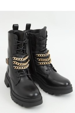 Workery z łańcuszkami WILLY BLACK - Inello - 39
