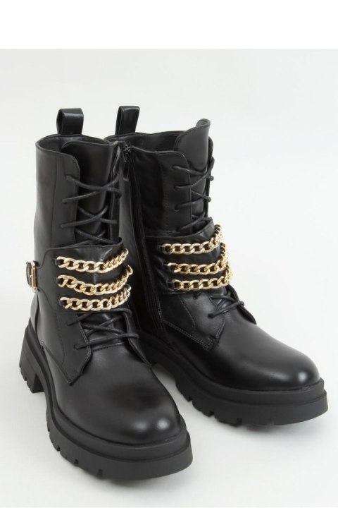 Workery z łańcuszkami WILLY BLACK - Inello - 39 Workery z łańcuszkami WILLY BLACK - Inello - 39