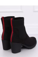 BOTKI NA OBCASIE CZARNE M370 BLACK - Inello - 39 BOTKI NA OBCASIE CZARNE M370 BLACK - Inello - 39