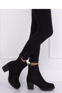 BOTKI NA OBCASIE CZARNE M370 BLACK - Inello - 40 BOTKI NA OBCASIE CZARNE M370 BLACK - Inello - 40