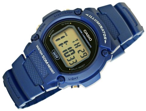 Zegarek Męski CASIO W-219H-2AVEF + BOX Zegarek Męski CASIO W-219H-2AVEF + BOX