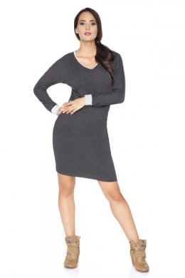 Sukienka Model E3 Dark Grey/Light Grey - RaWear - 44