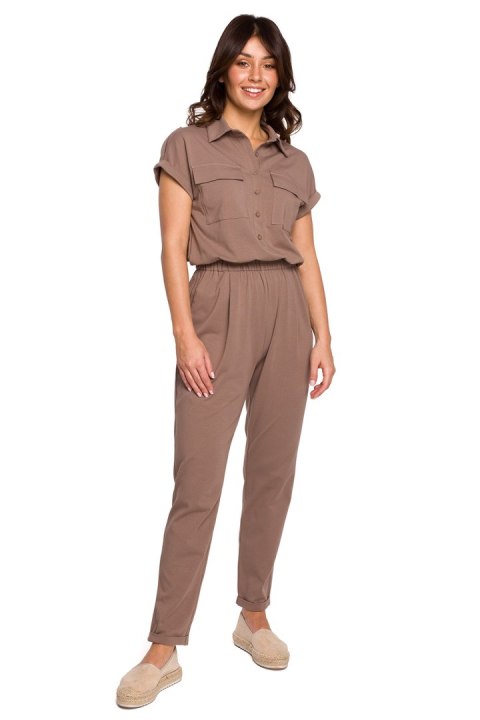 Kombinezon Model B223 Cacao - BeWear - L Kombinezon Model B223 Cacao - BeWear - L