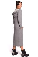 Sukienka Model B128 Grey - BeWear - XXL Sukienka Model B128 Grey - BeWear - XXL