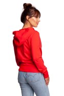Bluza Damska Model B246 Red - BeWear - XL Bluza Damska Model B246 Red - BeWear - XL