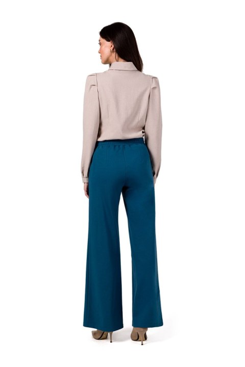Spodnie Damskie Model B275 Morski - BeWear - M Spodnie Damskie Model B275 Morski - BeWear - M