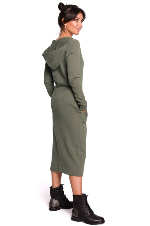 Sukienka Model B128 Khaki - BeWear - XXL Sukienka Model B128 Khaki - BeWear - XXL